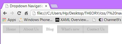 hover the mouse over